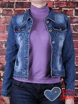 Куртка женская джинсовая Haodi HD99-246AS