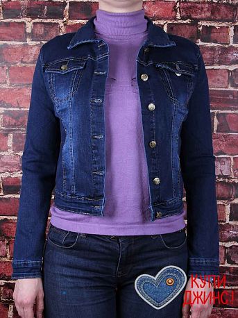 Куртка женская джинсовая Miss Bon MB-441 купить недорого Совместные покупки