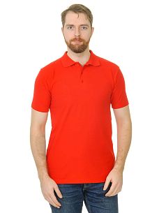 Рубашка поло мужская Мос Ян Текс цвет "Красный" 