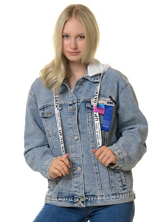 Куртка женская джинсовая с капюшоном AnFeiya 11041 купить недорого Совместные покупки