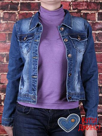 Куртка женская джинсовая Haodi HD99-246AS купить недорого Совместные покупки